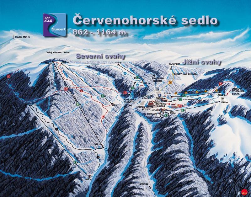 Apartmany Loučná nad Desnou Extérieur photo